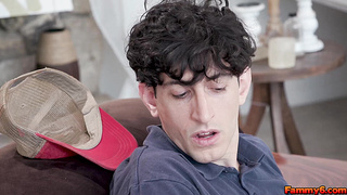 Stepson gets caught red handed by his stepmom