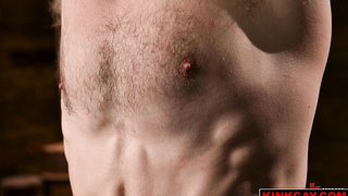 Jax starts with gentle whips on Ethans chest