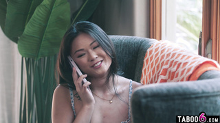 Asian Lulu Chu her new neighbor is hot