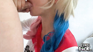 Who Knew Harley Quinn had DD Tits and could Deepthroat