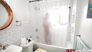 Pretty Addison Vodka fucked by her stepdad