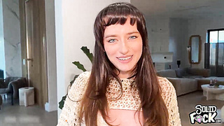 Fucking a Slutty Client in my Moving Tru