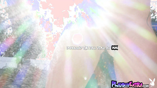 Teen hottie stripping to express herself