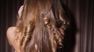 Sexy Anastasia reveals her massive boobs