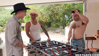 Andrew, Cody and JC had a wild threesome