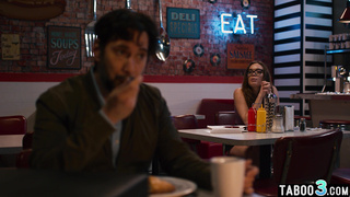 Desperate babe saved the family business