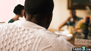 MILF has to impress her hubbys new boss