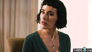 MILF has to impress her hubbys new boss