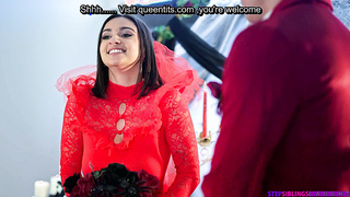 I cant take my eyes off my new stepsis big tits