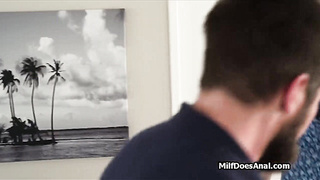 Inked wife finally tries out anal in a deep way