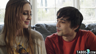 Teen fucked by BF and a [censored] counselor