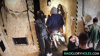 Big Tits MILF GangBanged and Eating Cum 2