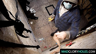 Big Tits MILF GangBanged and Eating Cum 2