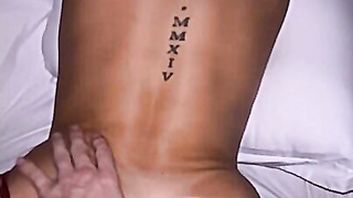 tan college babe gets fucked doggy style