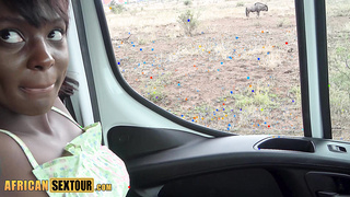 Big butt black babe got fucked outdoor