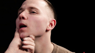 Pierces meaty member fills Dannys little mouth