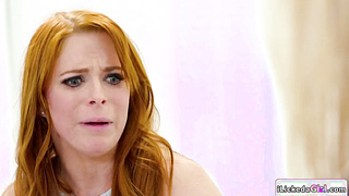 Having threesome with my ex and her lesbian girlfriend