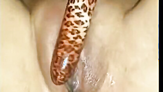 Felicia toys and squirts with hubby's help