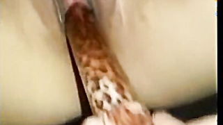 Felicia toys and squirts with hubby's help