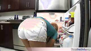 Katerina serving a special breakfast