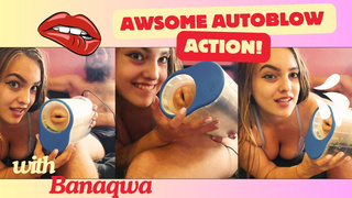 Banaqwas man HARD with Autoblow AI Ultra