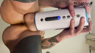 WILD POV of Hoss Kado using Autoblow