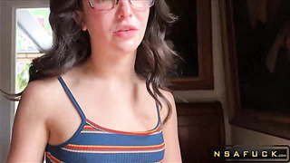 Step Dad Jerks off with Step Daughters Ass Jane Wilde