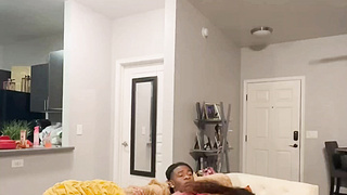 Big Ass Ebony Gets Fucked In The Kitchen