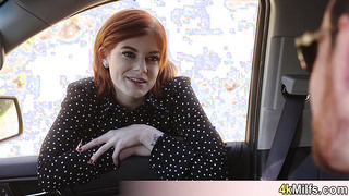 Beautiful ginger MILF queen Ava fucked