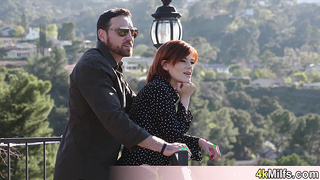 Beautiful ginger MILF queen Ava fucked