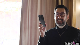 Priest fucks virgin teen in her ass