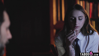 Priest fucks virgin teen in her ass