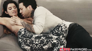 Etched Small Hands bursts his hot cum on me after hammering my vagina