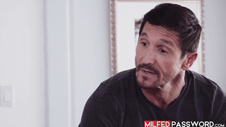 Horny bombshell Reagan Foxx eagerly wants her pussy to get slammed by a dick