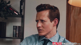 Bearded hottie Quinton James took his time to wildly hammer the MILFs hungry cunt