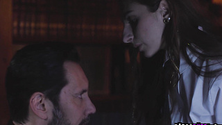 Penelope Kay seduces their priest Tommy Pistol