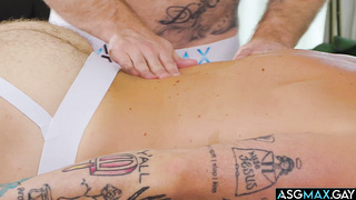 Andrew Delta and Caleb Parker ultimate sensual massage