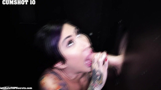 Oh yeah Lily, unload on your big tits!