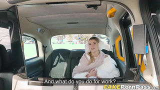 Lingerie model Angelique Lapiedra flashes her wet pussy after helping herself to my cock