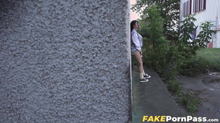 Long haired Daniela Ortiz gets sexually hammered in different positions