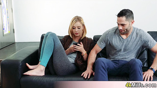 Short haired nympho stepmom Marie fucked