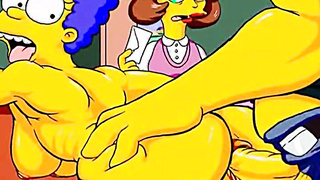 Marge Simpson cheating mom