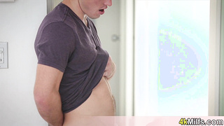 My stepmom Cherie likes to join our fuck