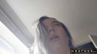 Horny LADY GAGA Riding BIG DICK Anal Video