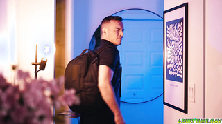 Enzo Muller and Derek Kage jerk off together