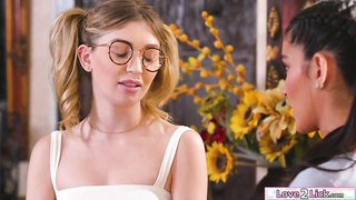 Scissor fucking your bestie is super hot