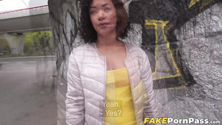 Wavy haired Tahlia Lane lost the game so she had to offer her cunt to me