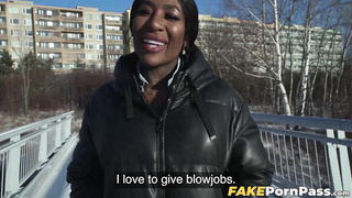 Witness how ebony Josy Blacks ass wiggles as I hammer her twat