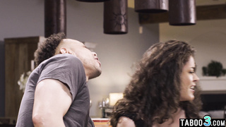 BBW latina masturbated and fucked a BBC