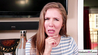 Milf letting stepdaughter lick her pussy